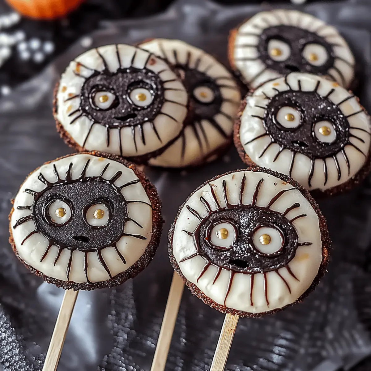 Jack Skellington Oreo Pops