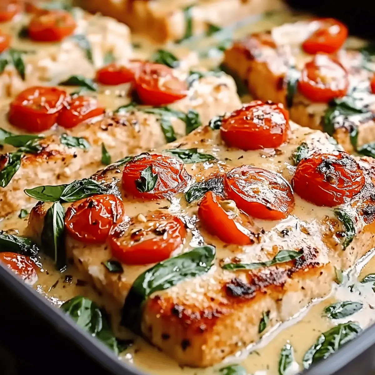 Creamy Tuscan Salmon
