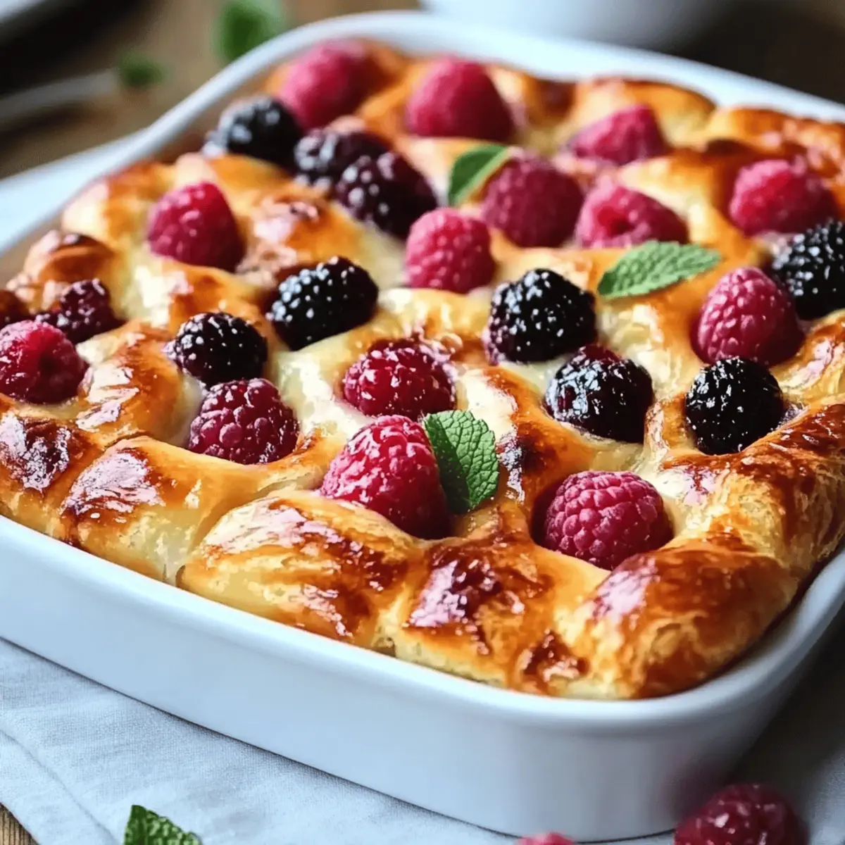 Berry Croissant Bake