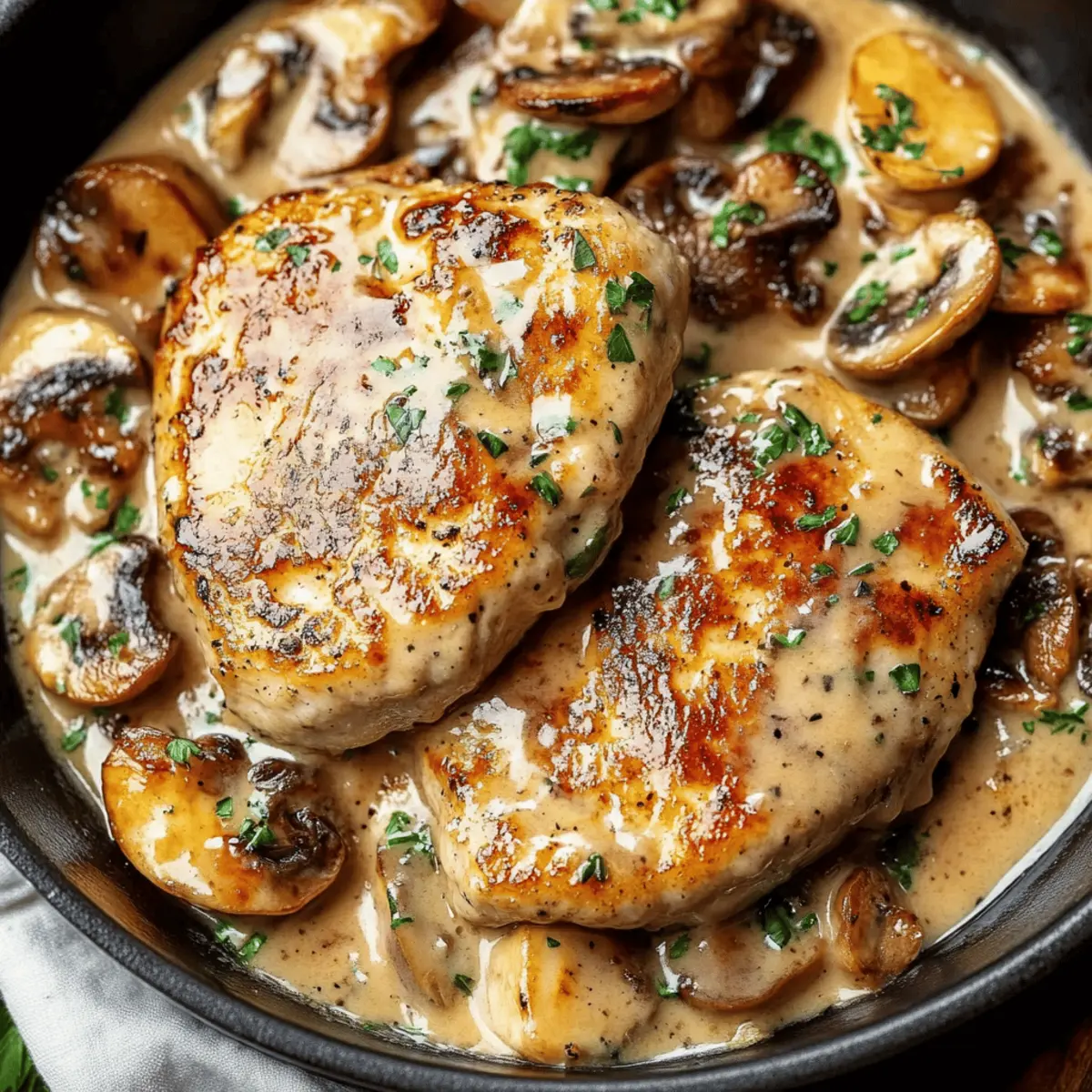 Creamy Mushroom Chicken