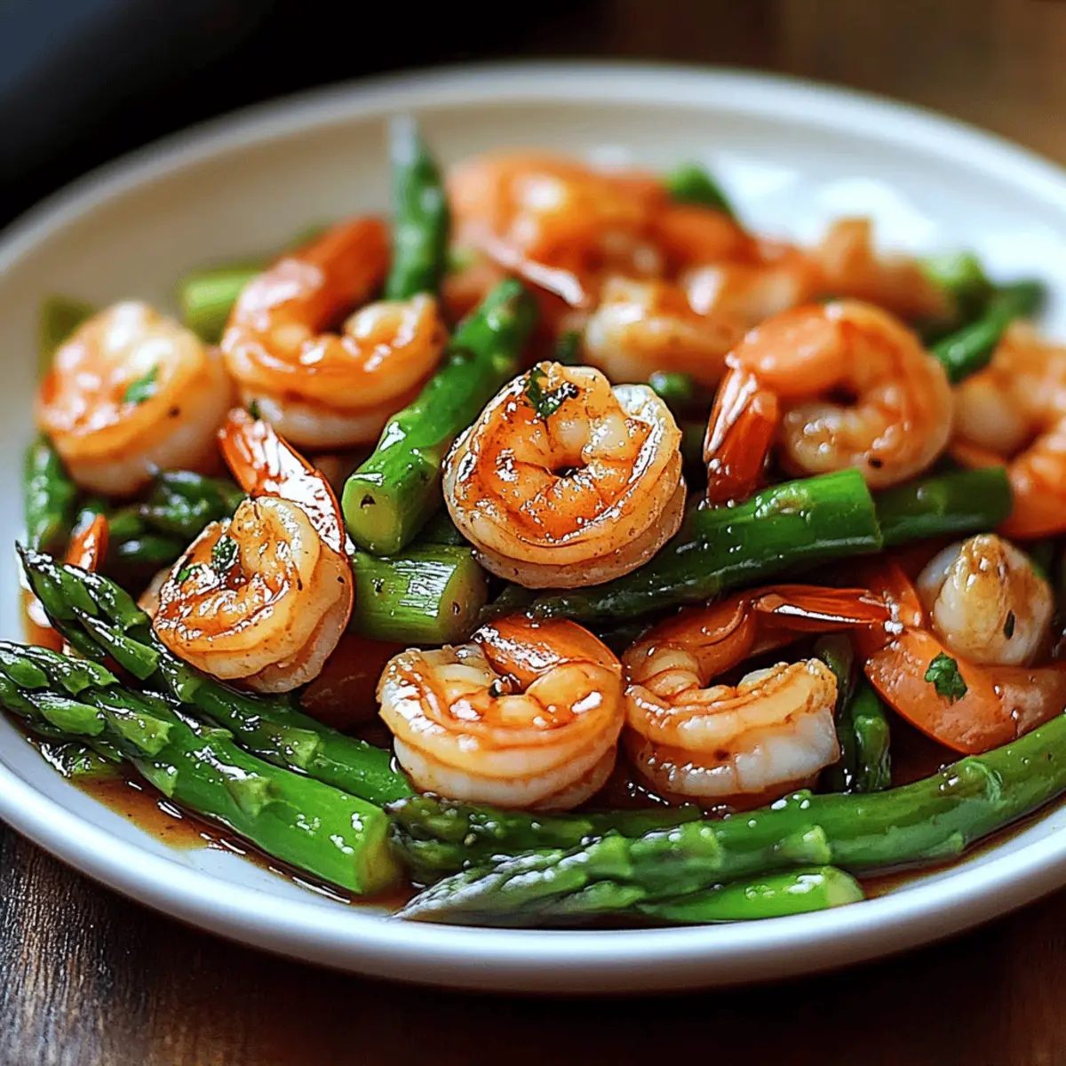 Shrimp Asparagus Stir Fry