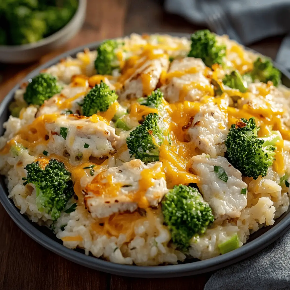 Cheesy Chicken Broccoli Rice