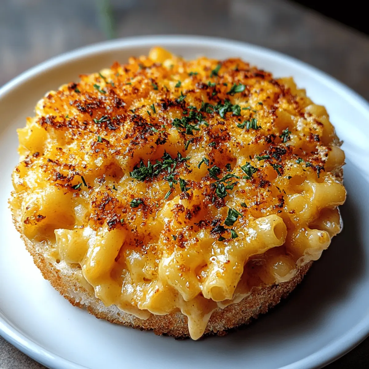 Creamy Baked Cheddar Mac-and-Cheese