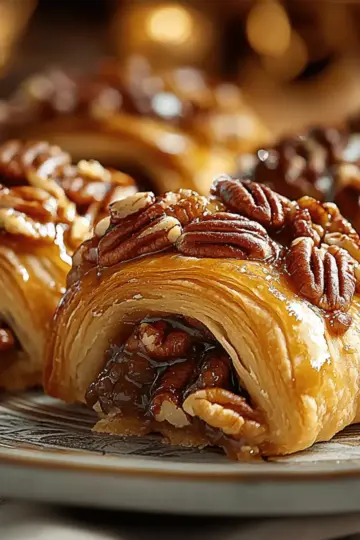 Pecan Pie Crescents Recipe