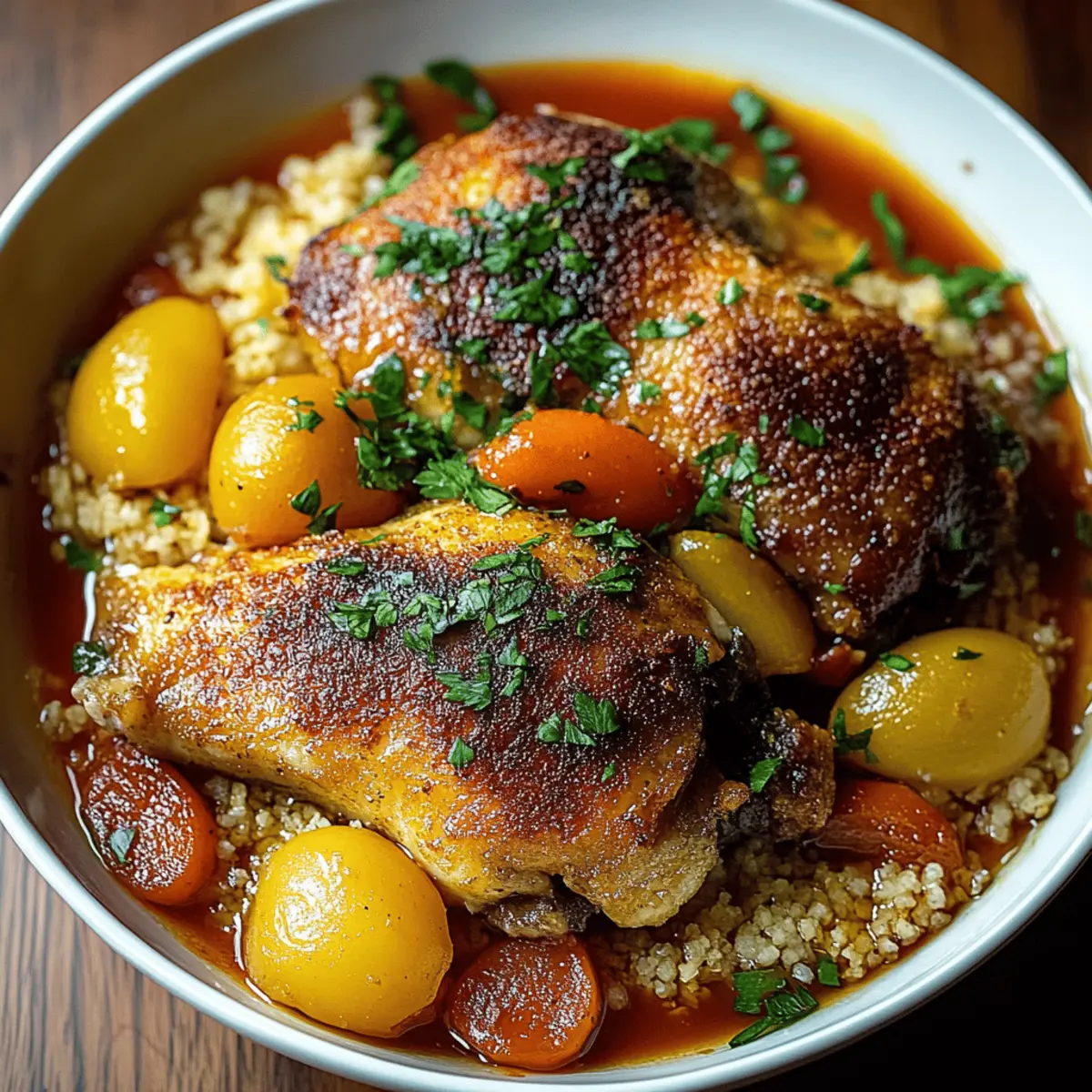Moroccan Chicken Stew