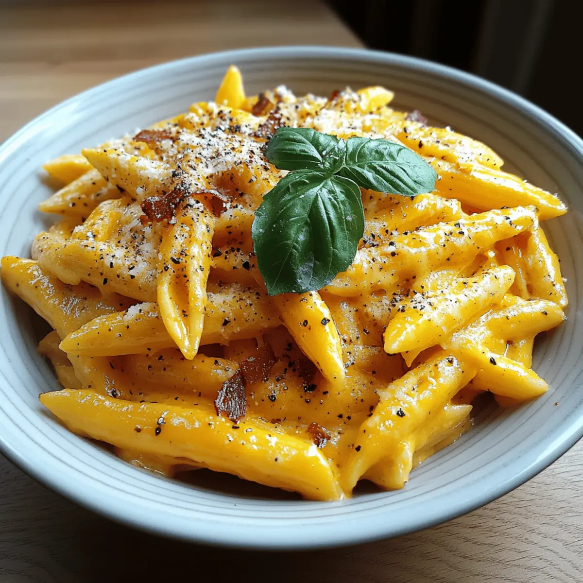 Cheesy Orange Pasta