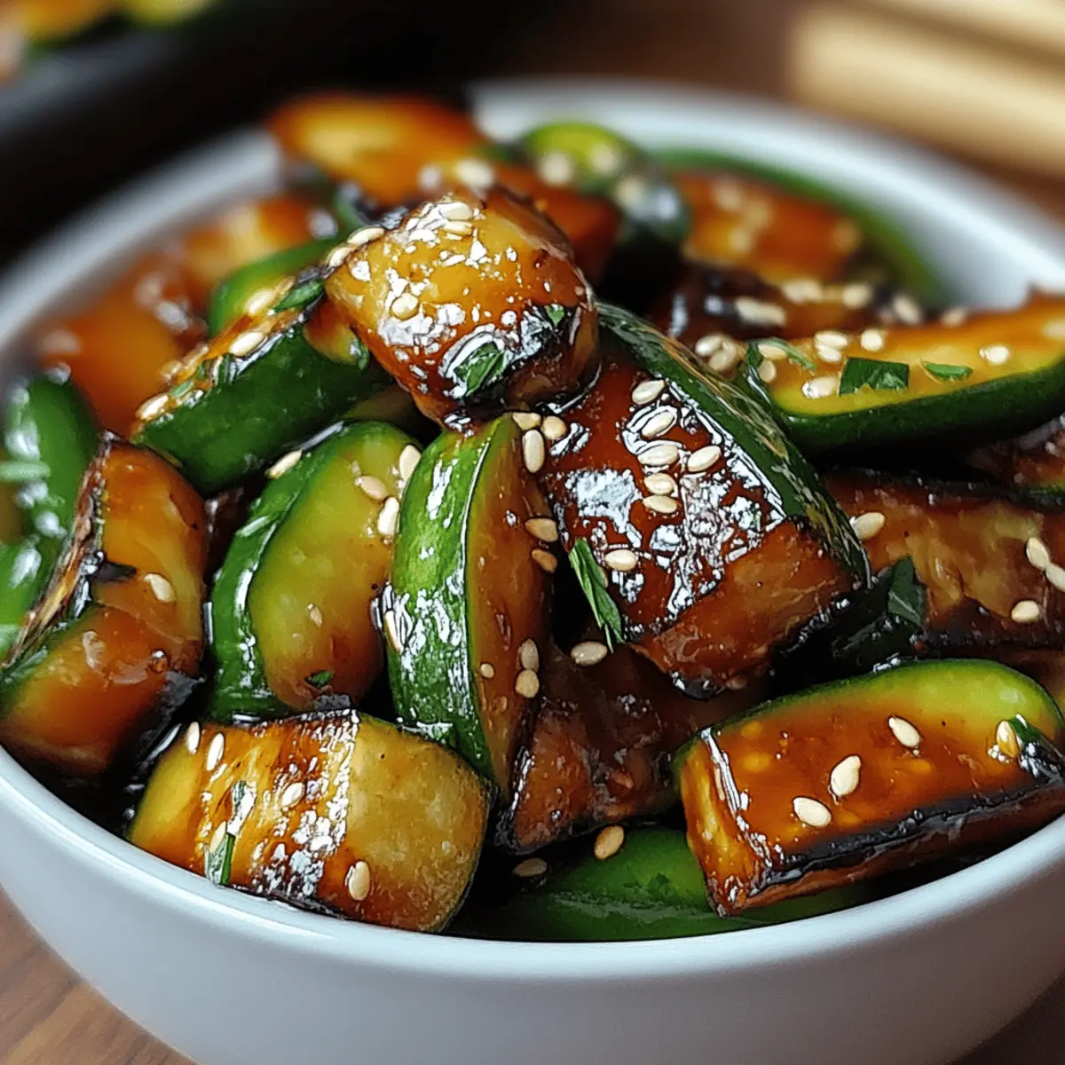 Hibachi Zucchini