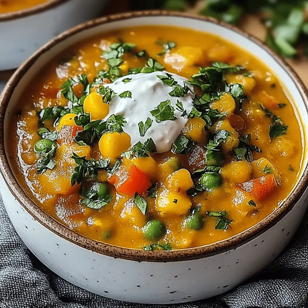 Turmeric Lentil Soup