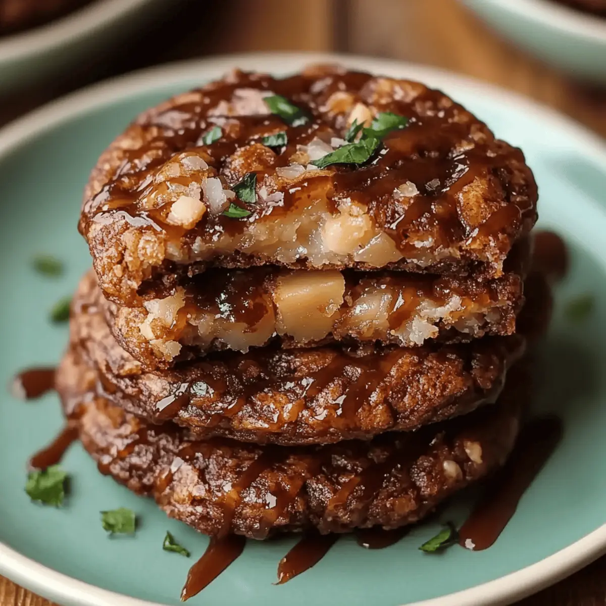 German Chocolate Cookies