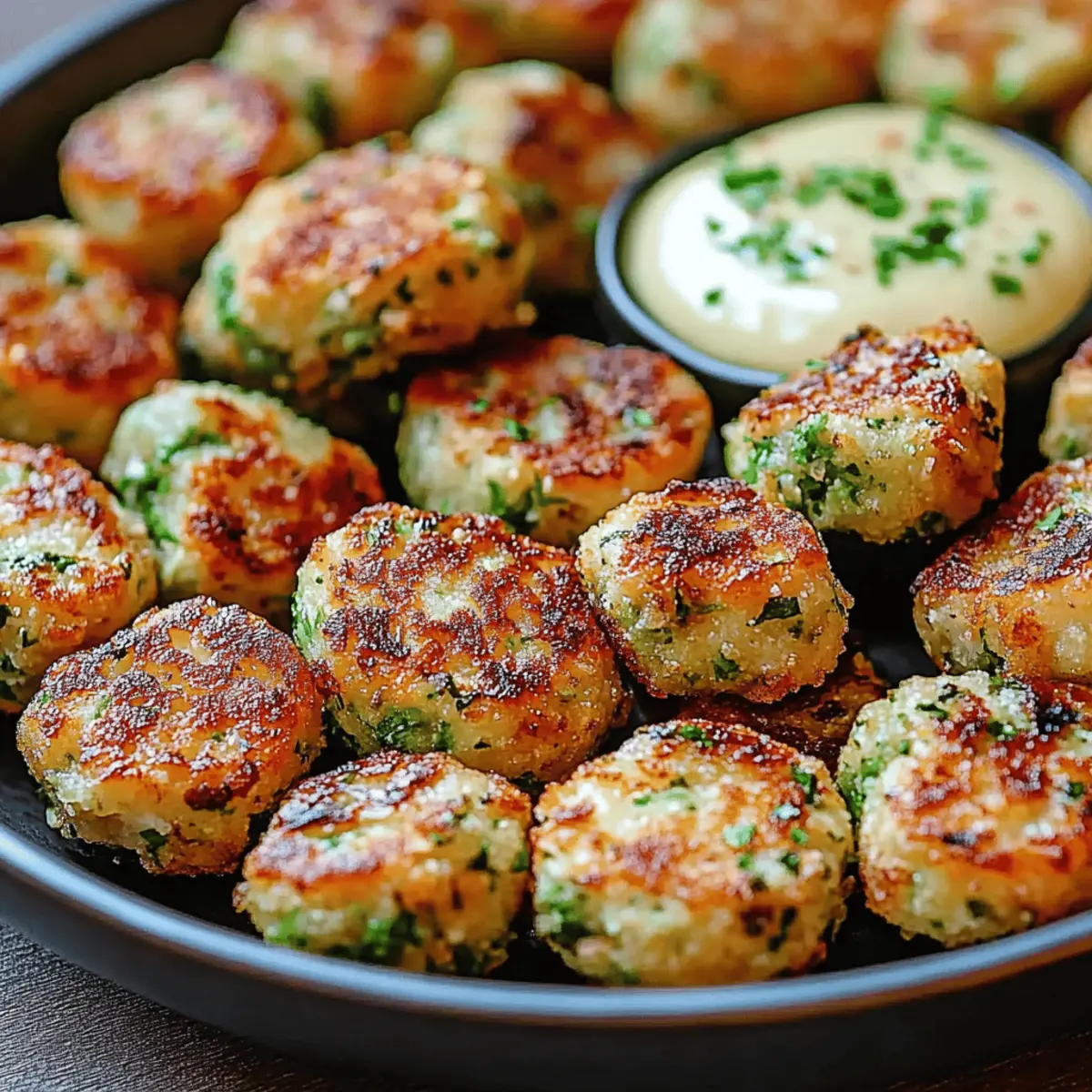 Cheesy Broccoli Tater Tots