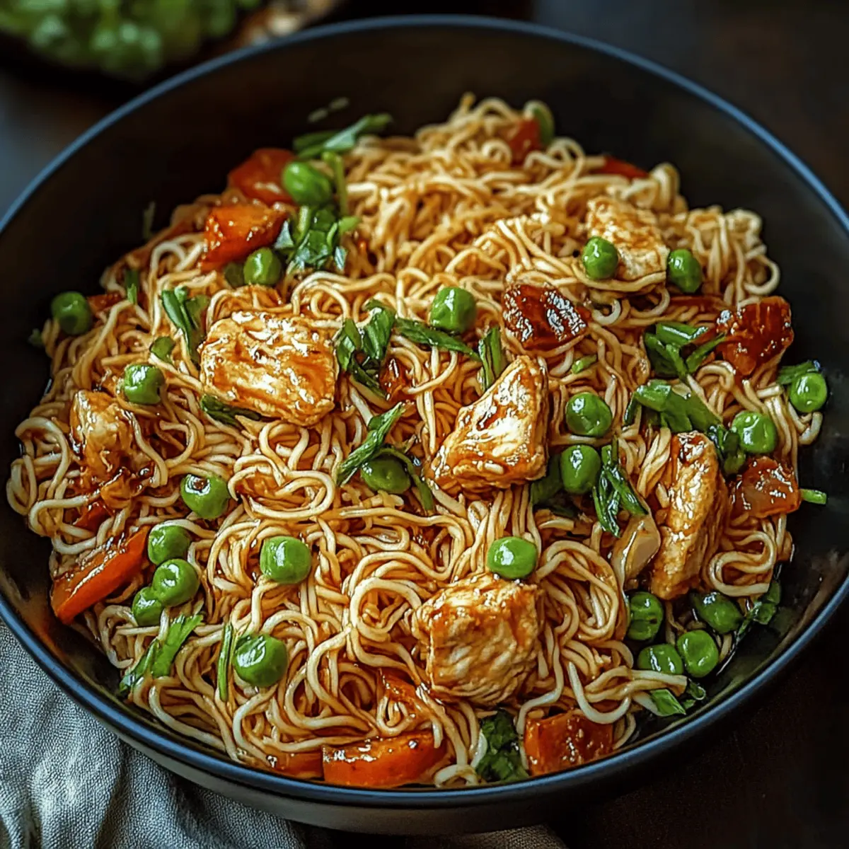 Chicken Ramen Stir Fry