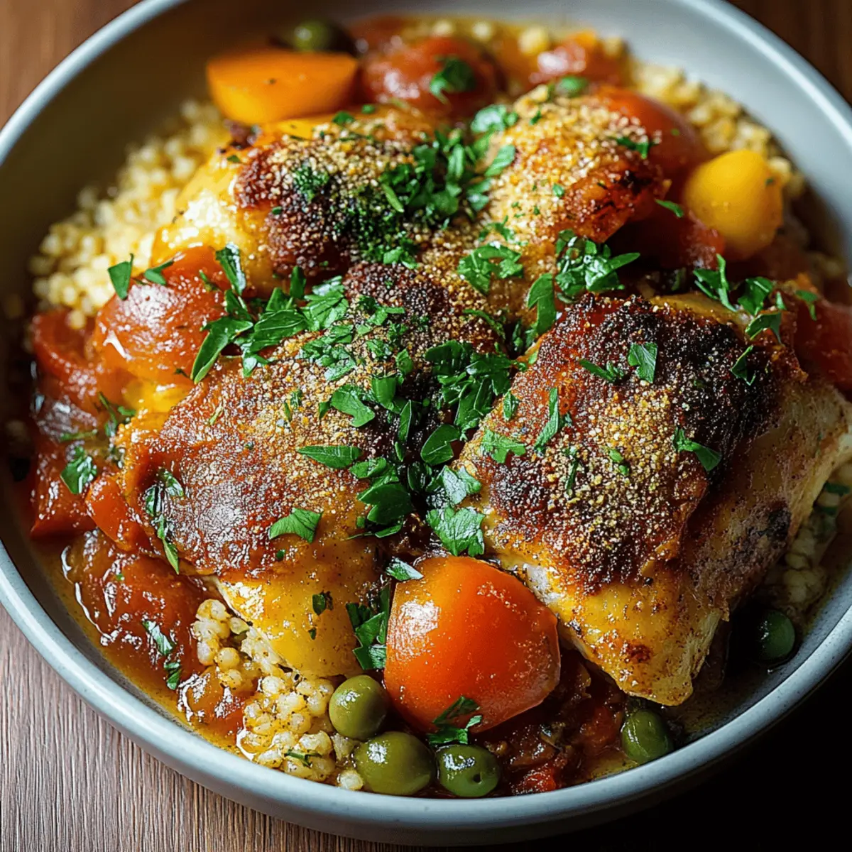 Moroccan Chicken Stew