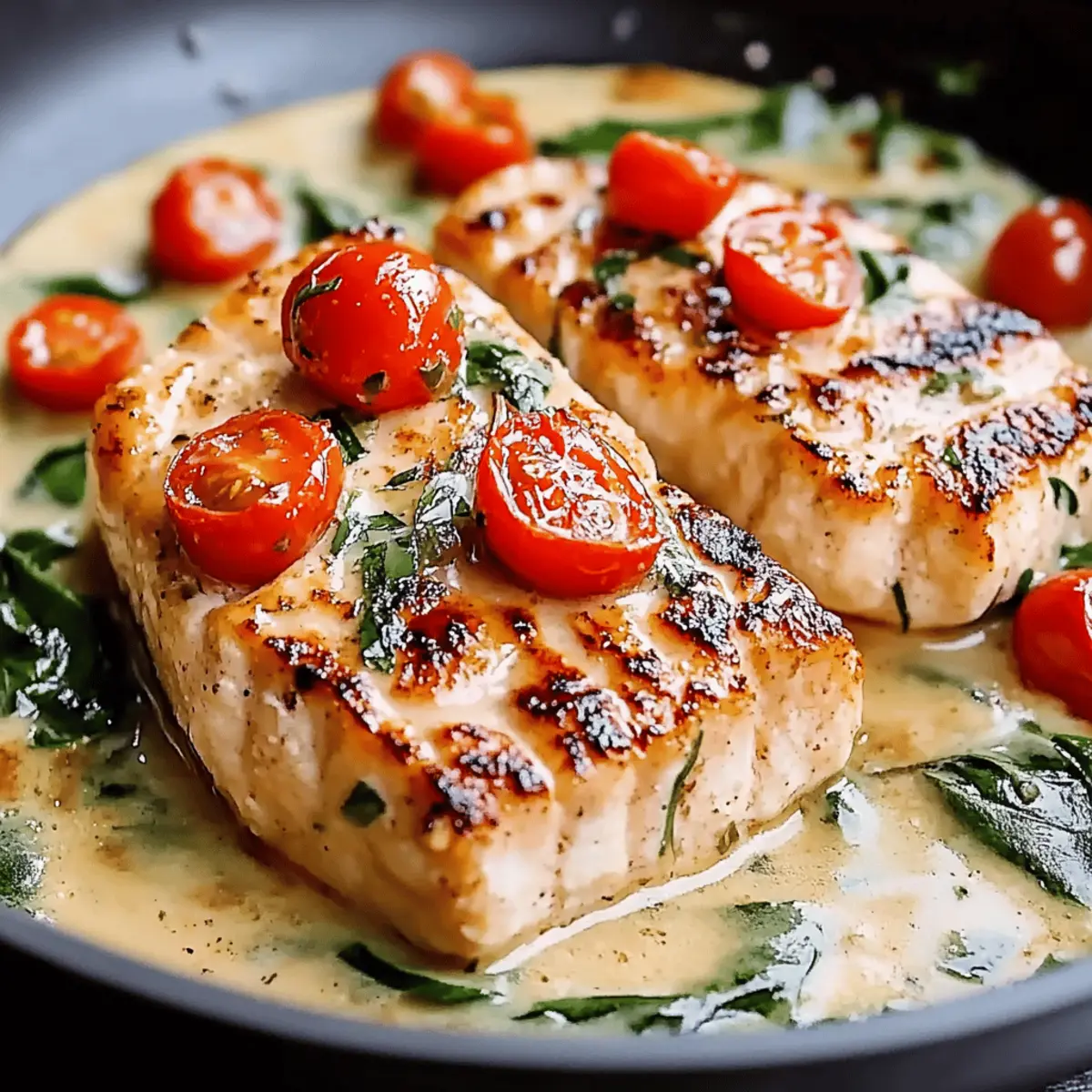 Creamy Tuscan Salmon