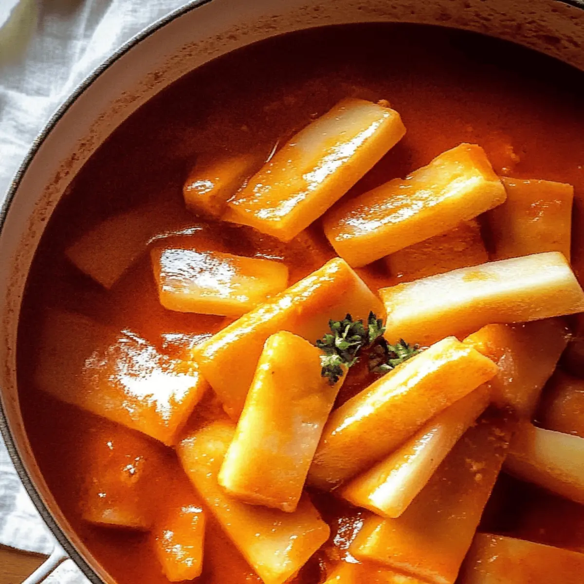 Tteokbokki (Spicy Korean Rice Cakes)
