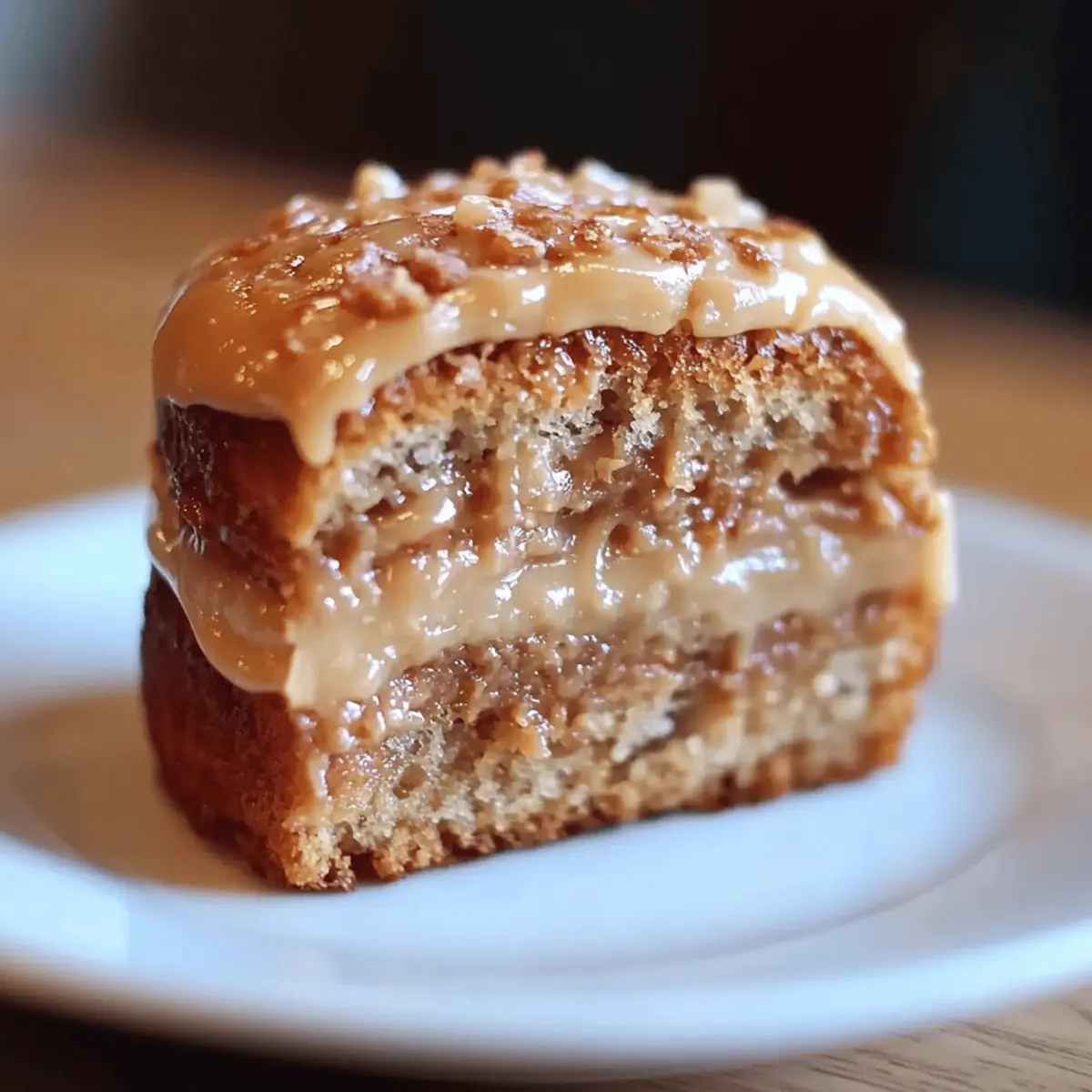 Applesauce Cake with Cinnamon Cream Cheese Frosting