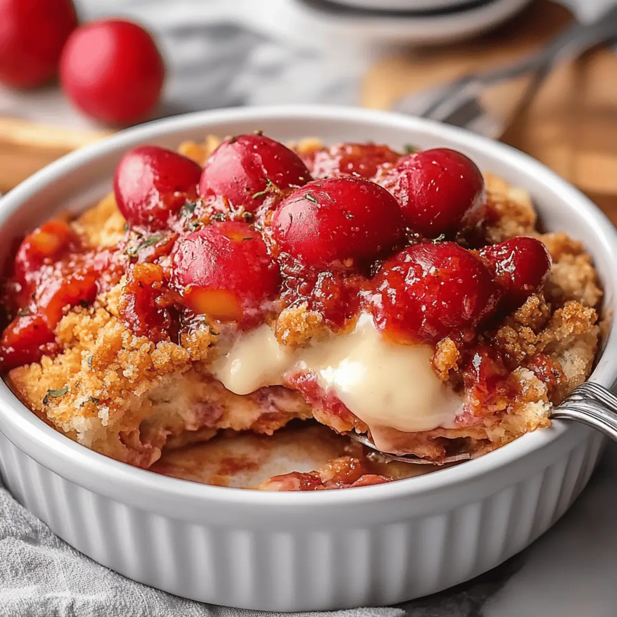 Cherry Crumble