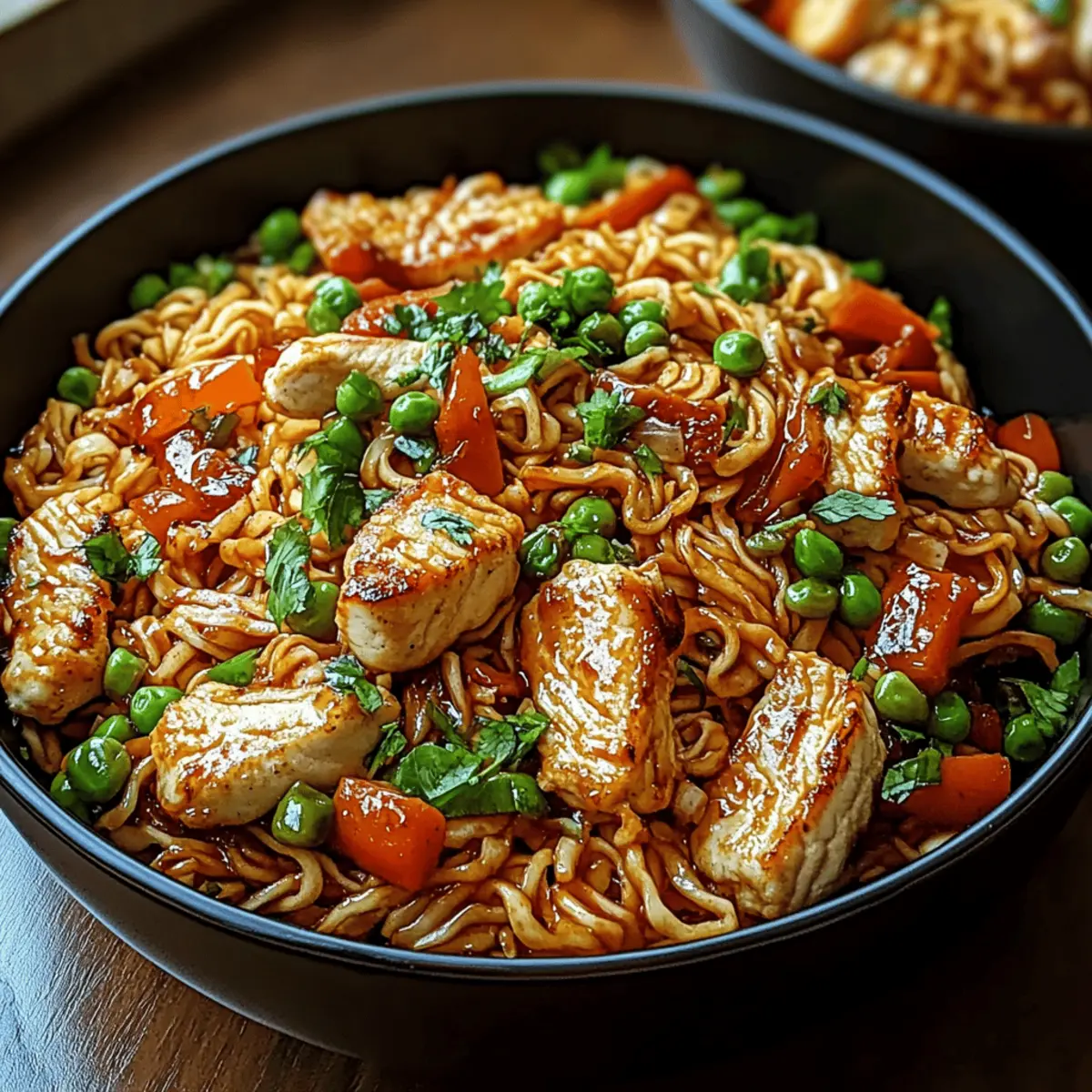Chicken Ramen Stir Fry