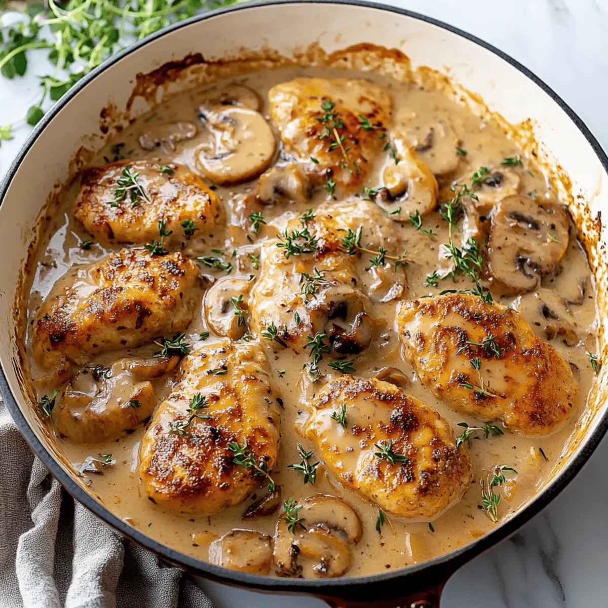 Mushroom Chicken