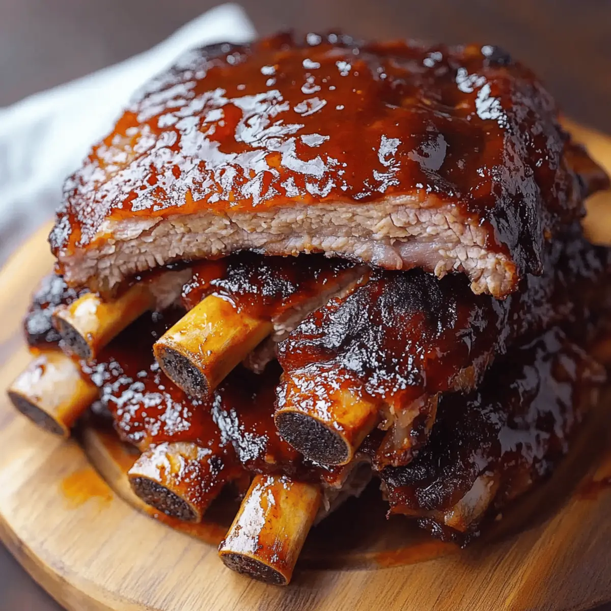 Slow Cooker BBQ Baby Back Ribs