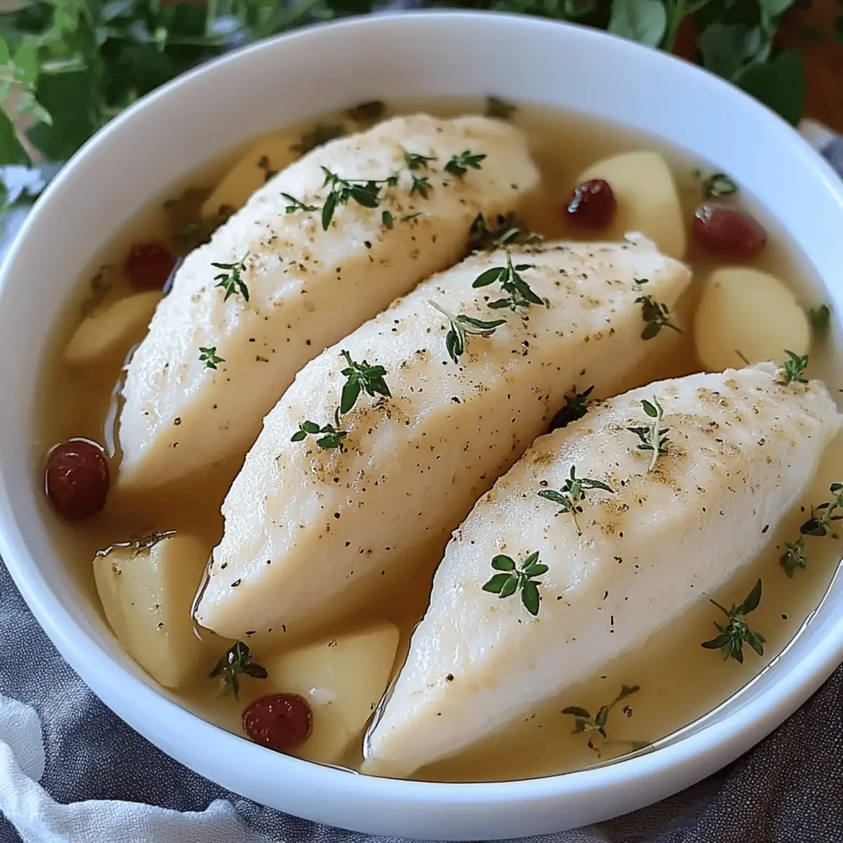 Boiled Chicken Breast