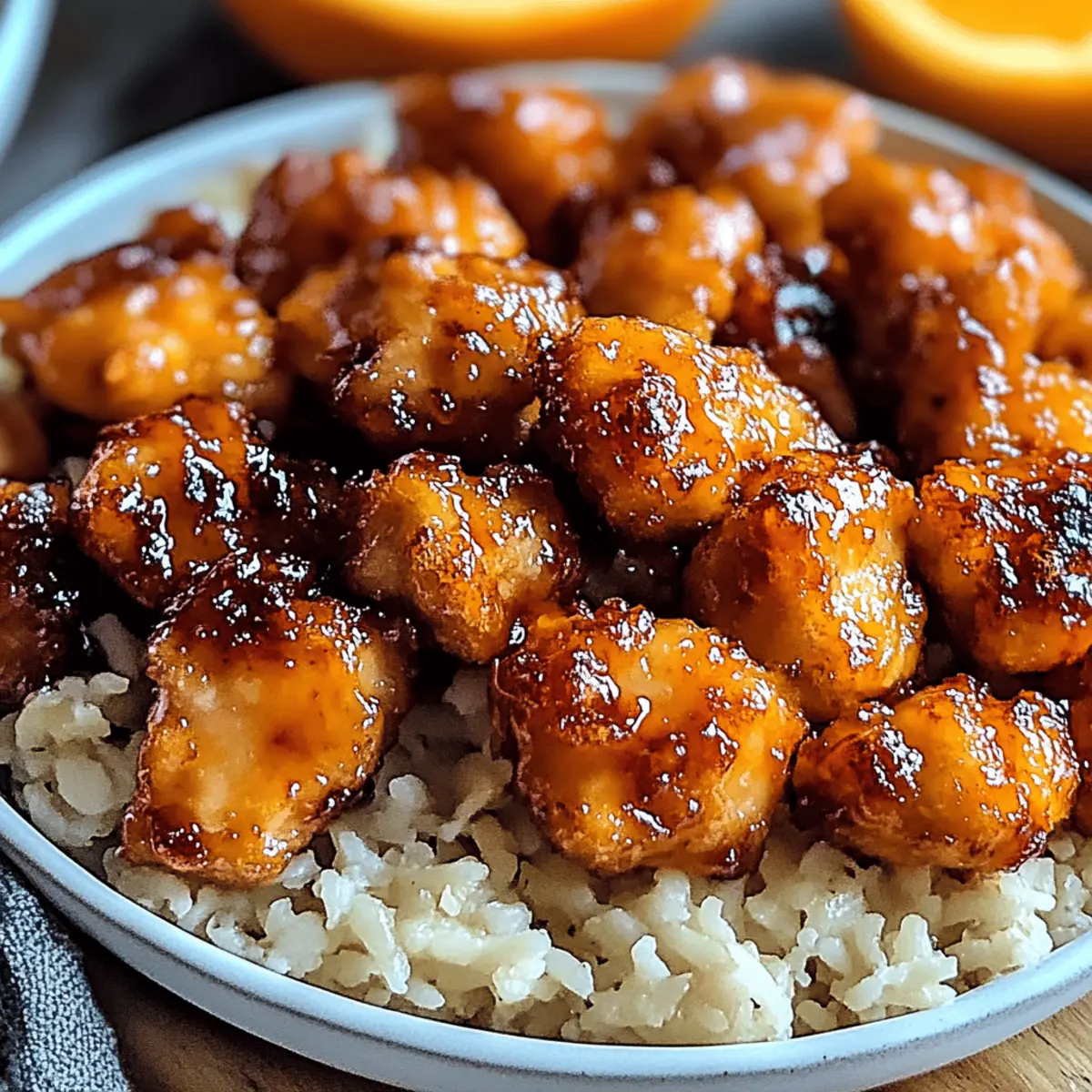 Crispy Orange Chicken