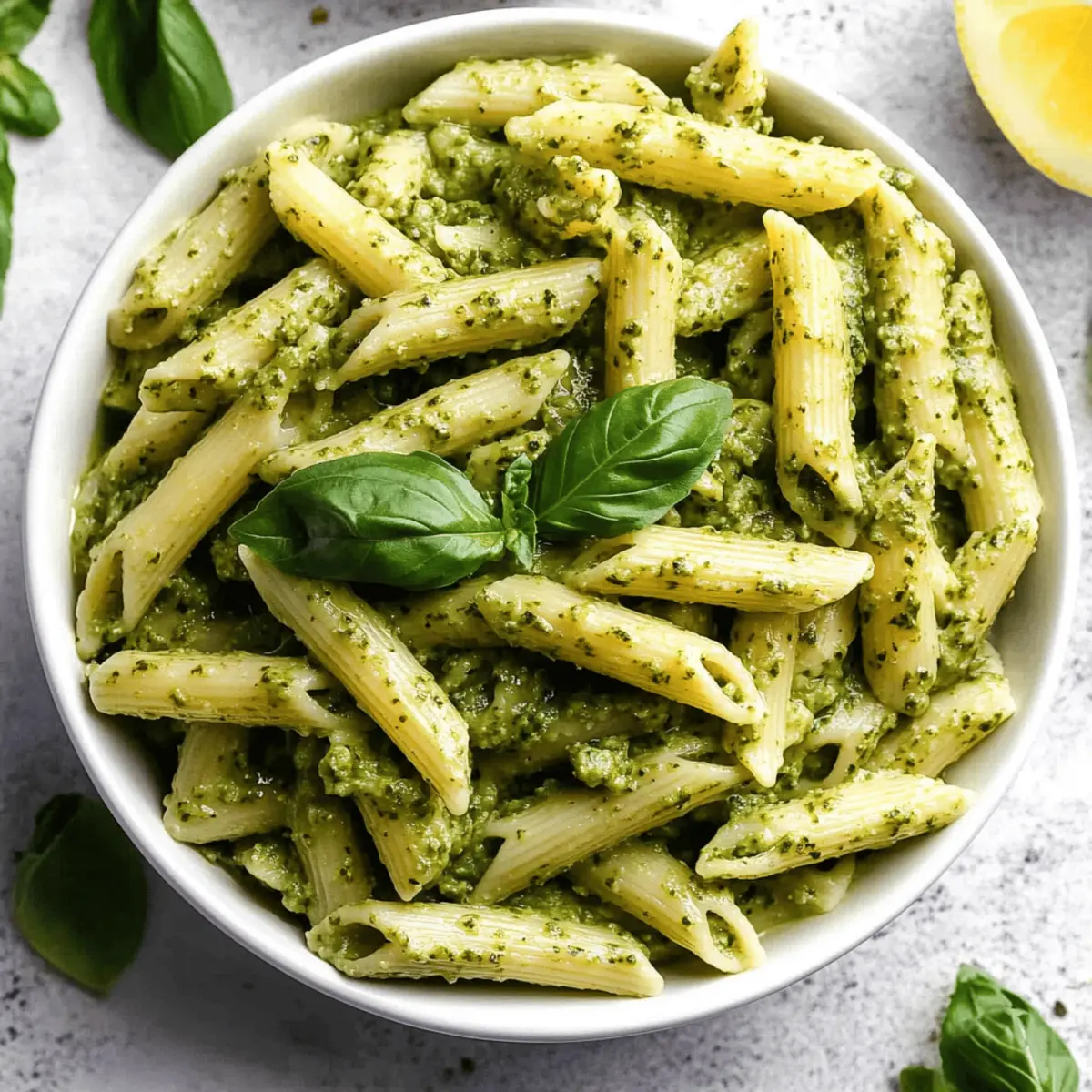 Creamy Pesto Pasta Sauce