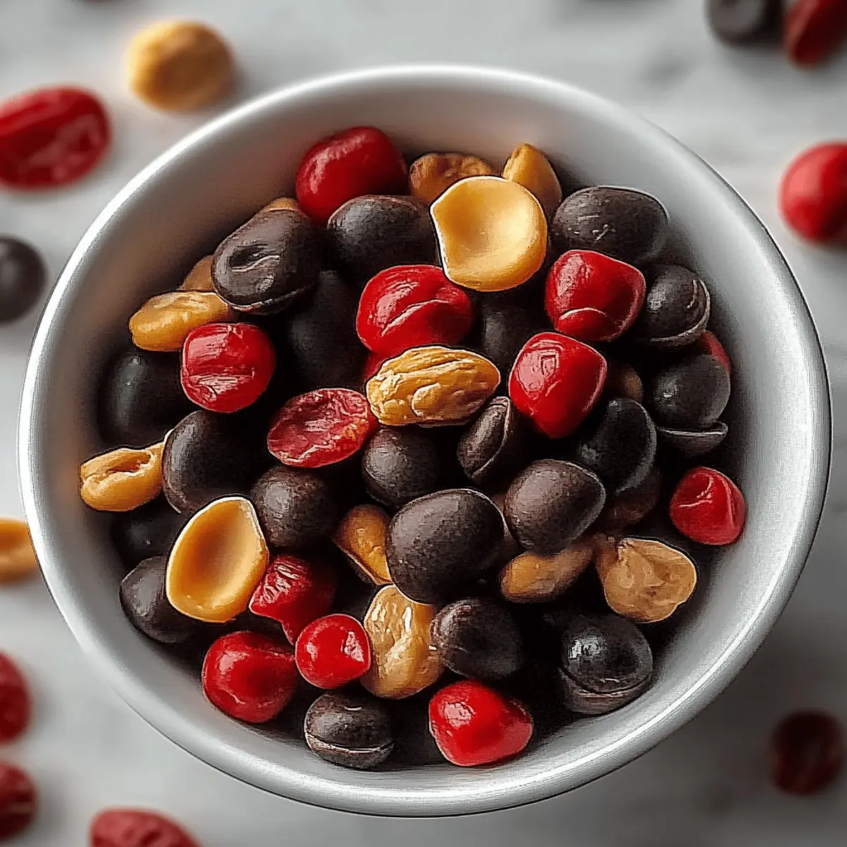 Spooky Vampire Bite Trail Mix