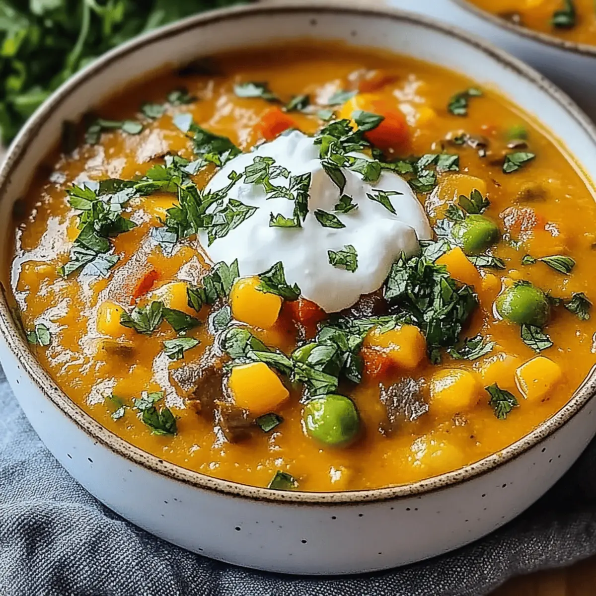 Turmeric Lentil Soup