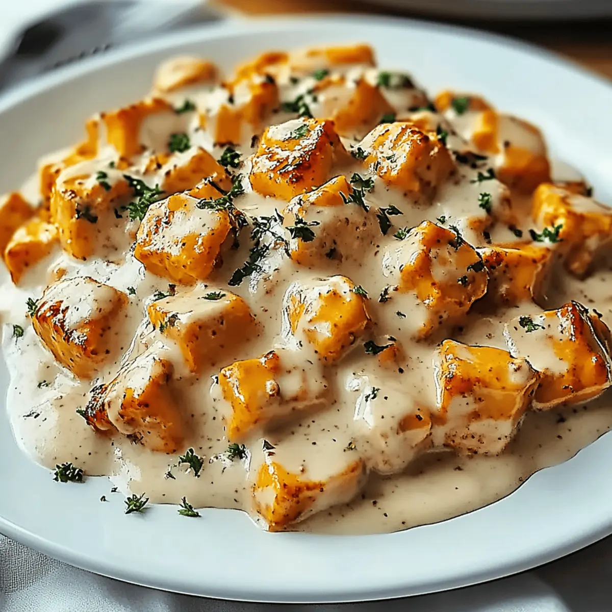 Creamy Smothered Chicken and Rice