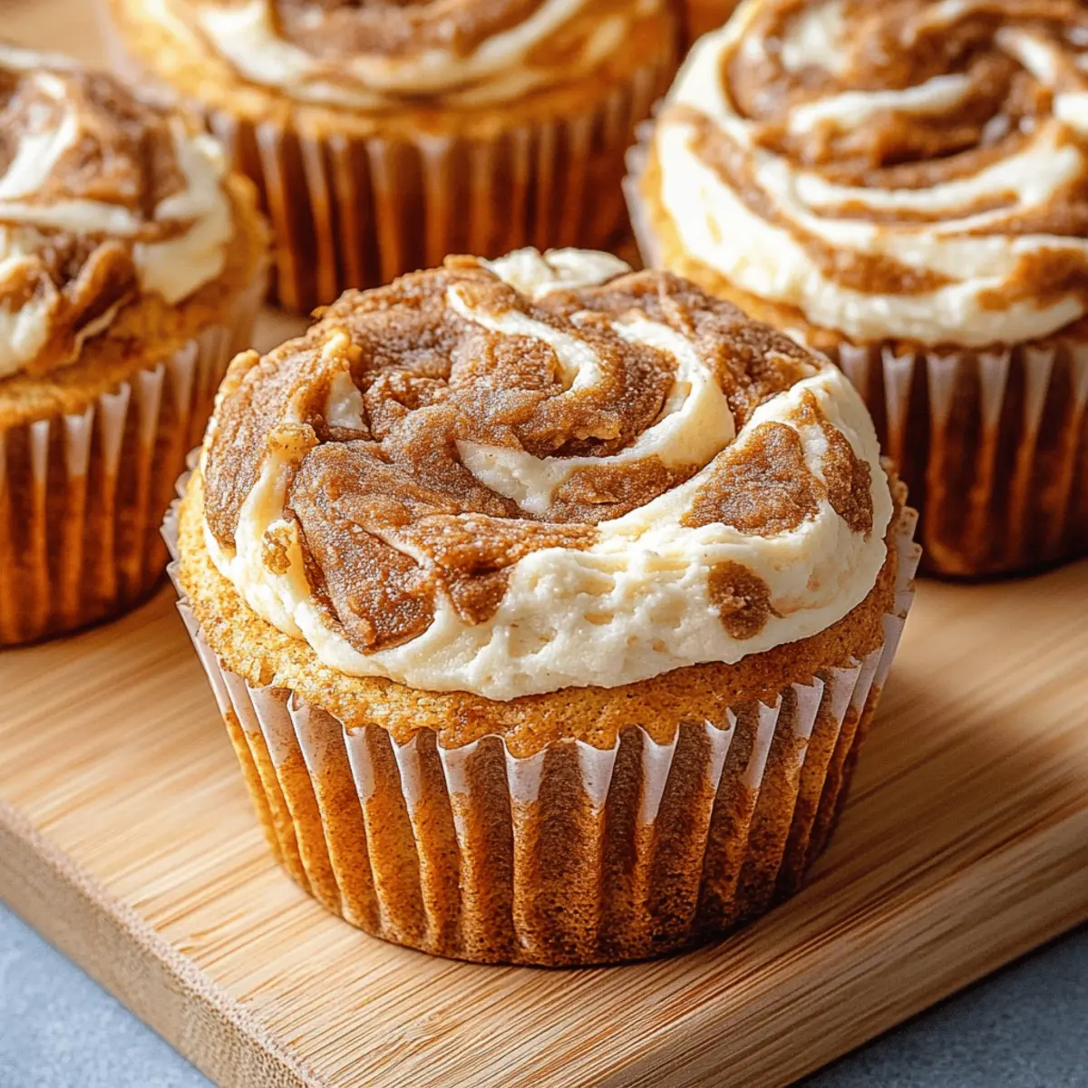 Pumpkin Cream Cheese Muffins