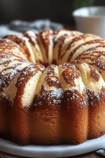 Cinnamon Swirl Bundt Cake