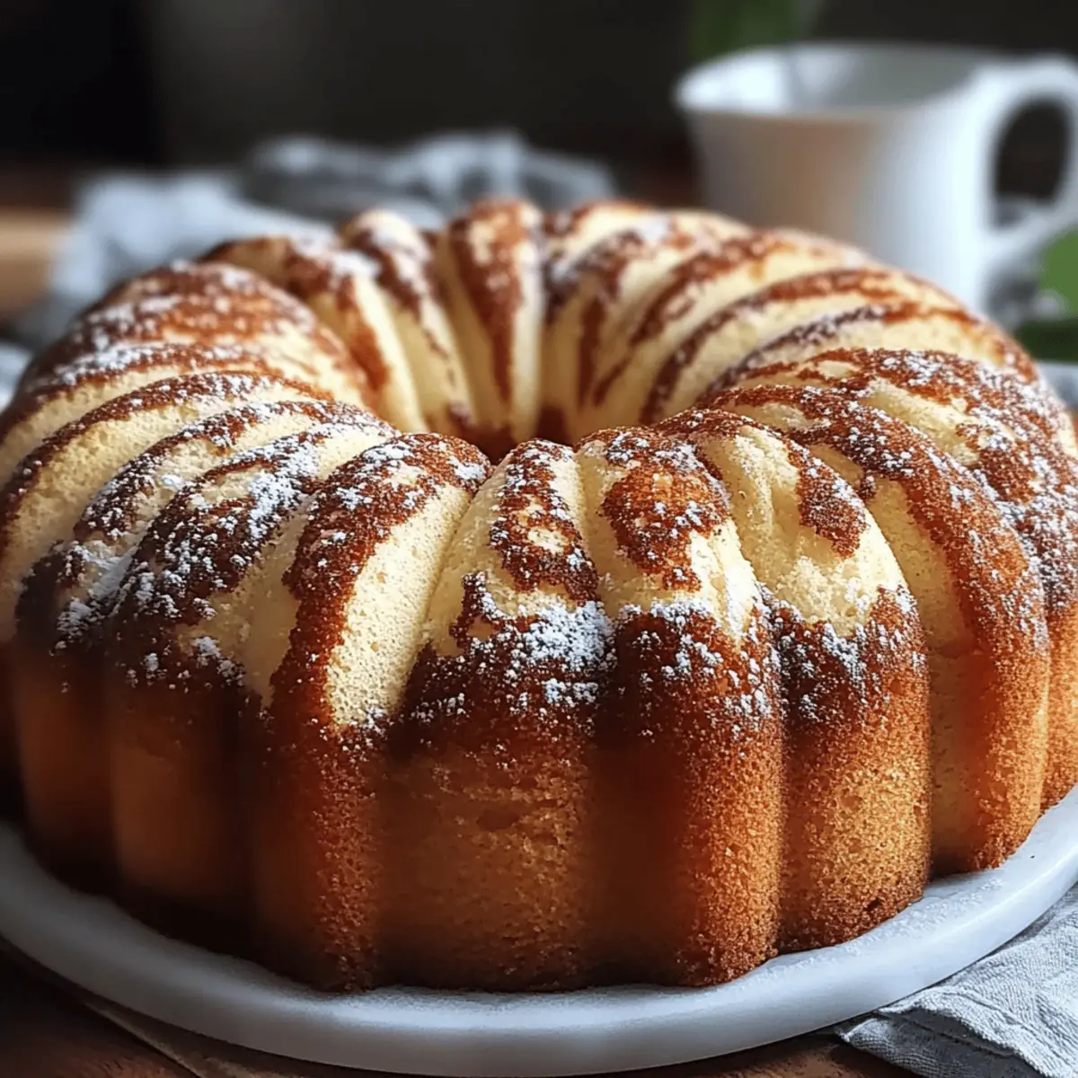 Cinnamon Swirl Bundt Cake