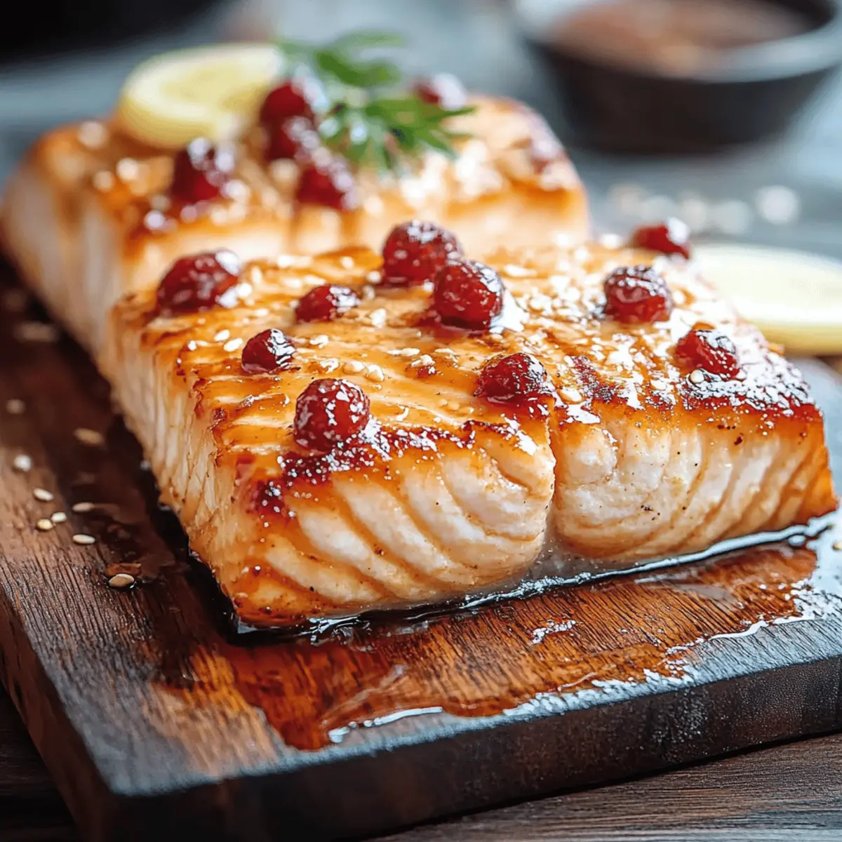 Cedar Plank Grilled Salmon