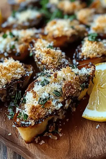 Stuffed Morel Mushrooms
