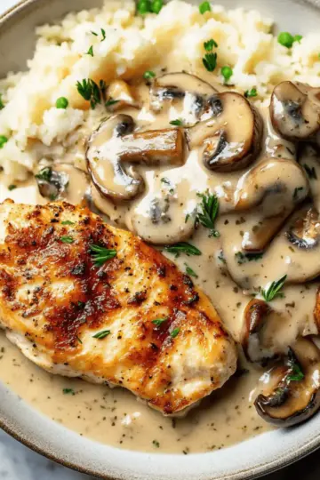 Creamy Mushroom Chicken