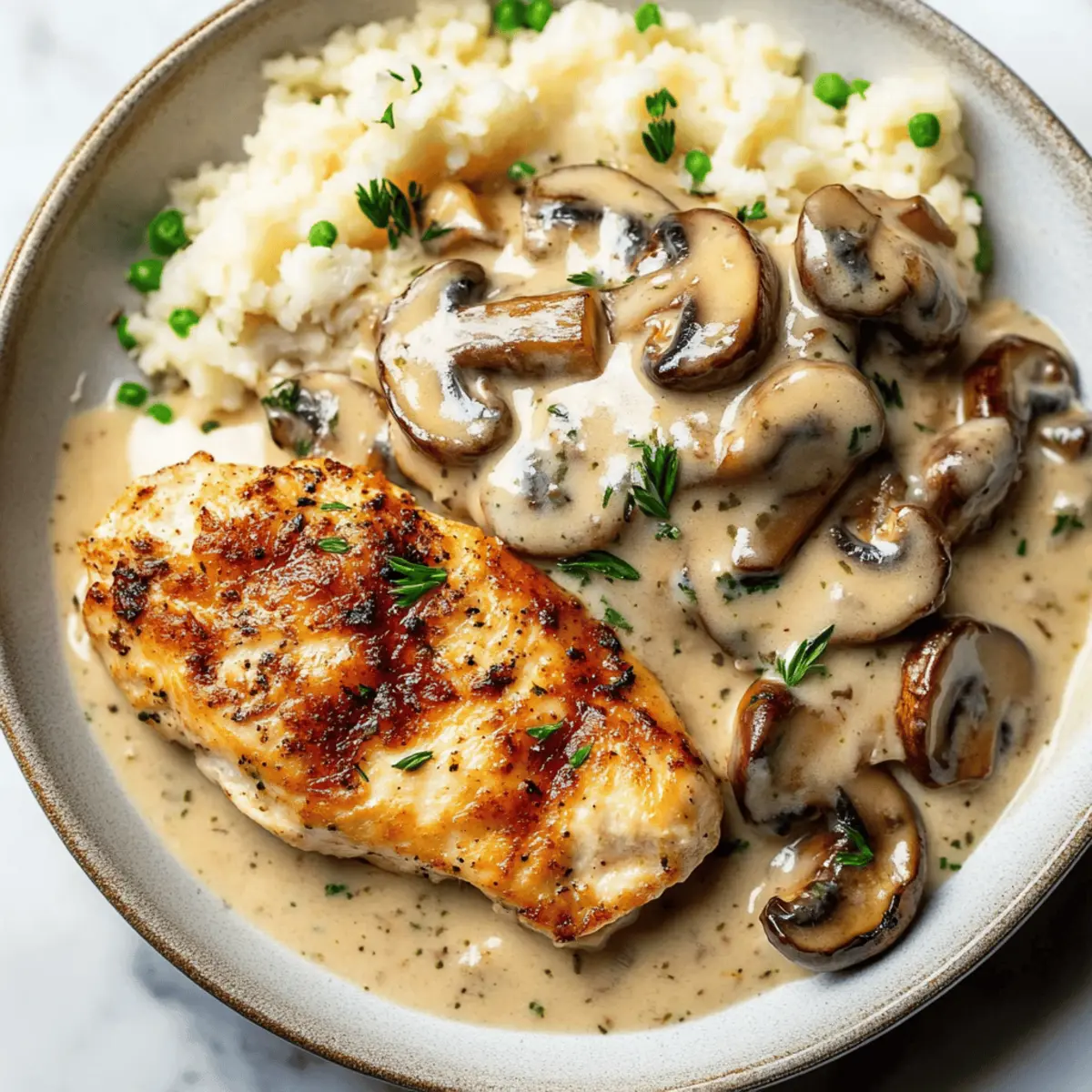 Creamy Mushroom Chicken