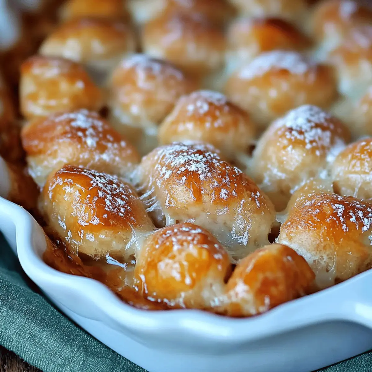 Apple Bubble Up Casserole
