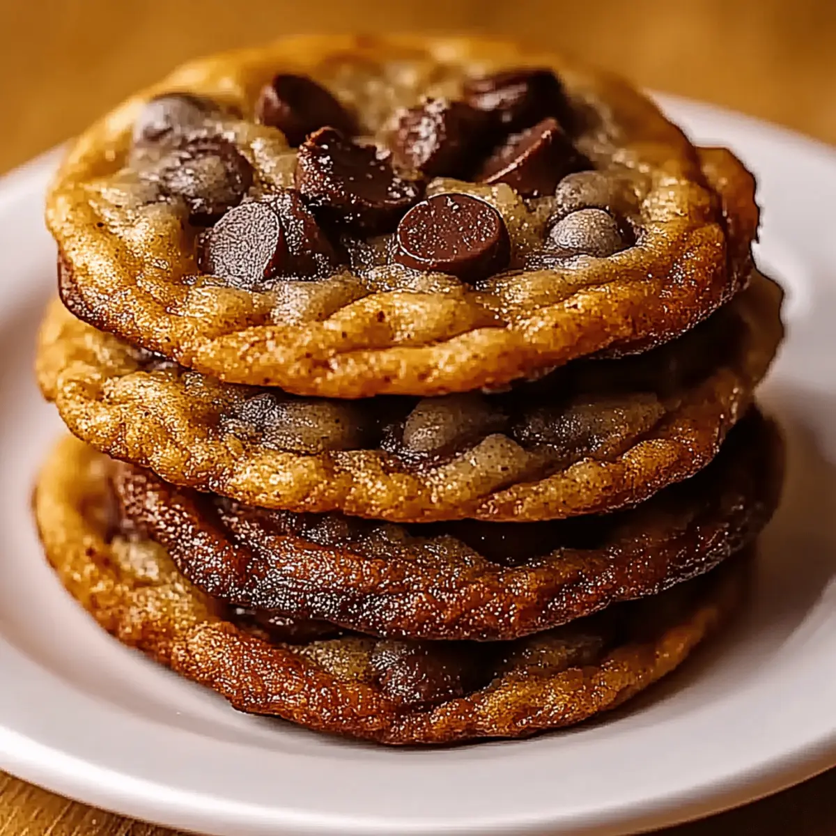 Brown Butter Pumpkin Chocolate Chip Cookies
