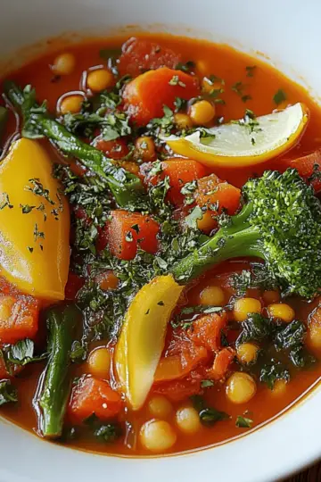 High-Protein Vegetable Soup
