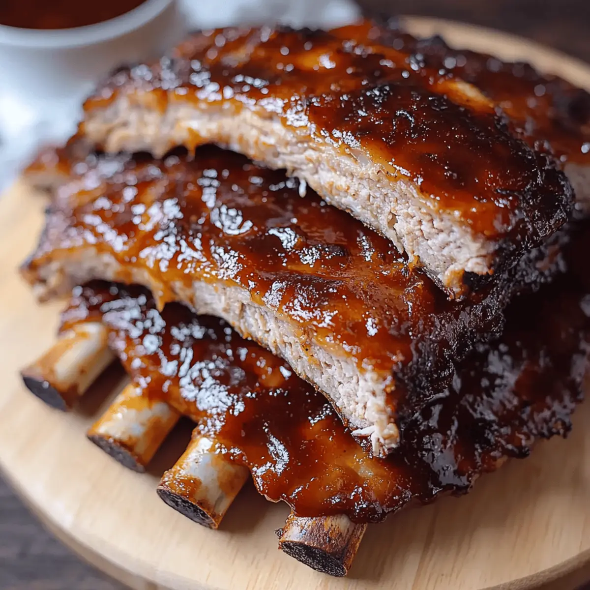 Slow Cooker BBQ Baby Back Ribs