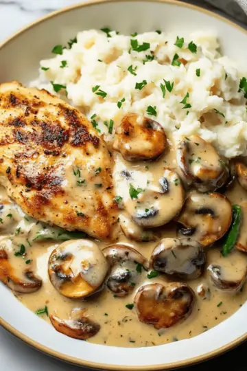 Creamy Mushroom Chicken