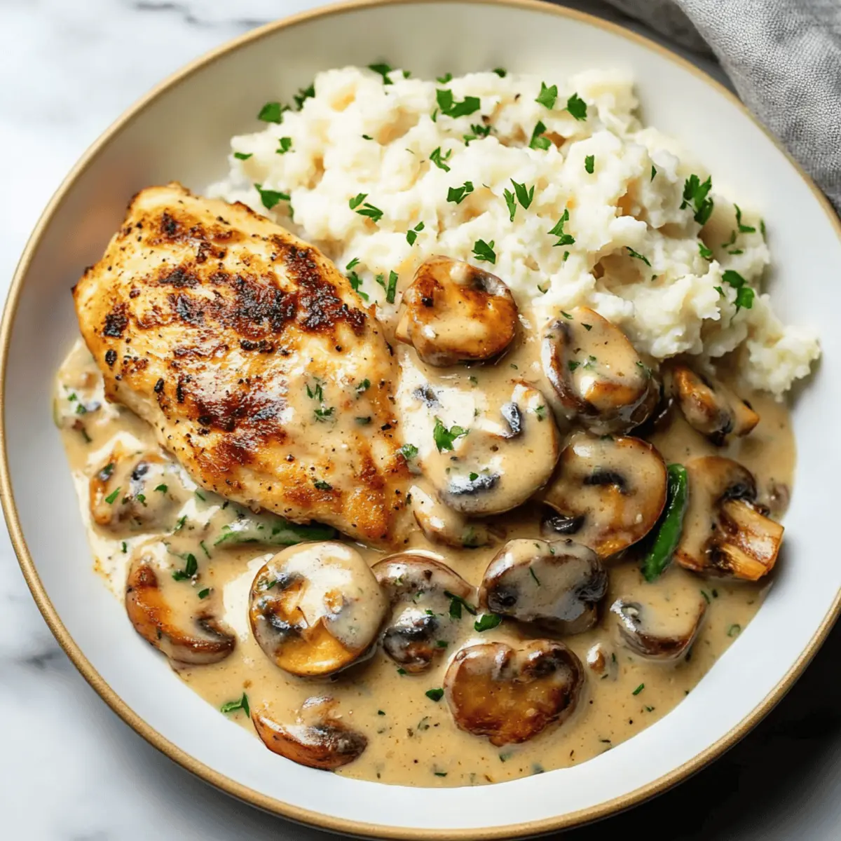 Creamy Mushroom Chicken