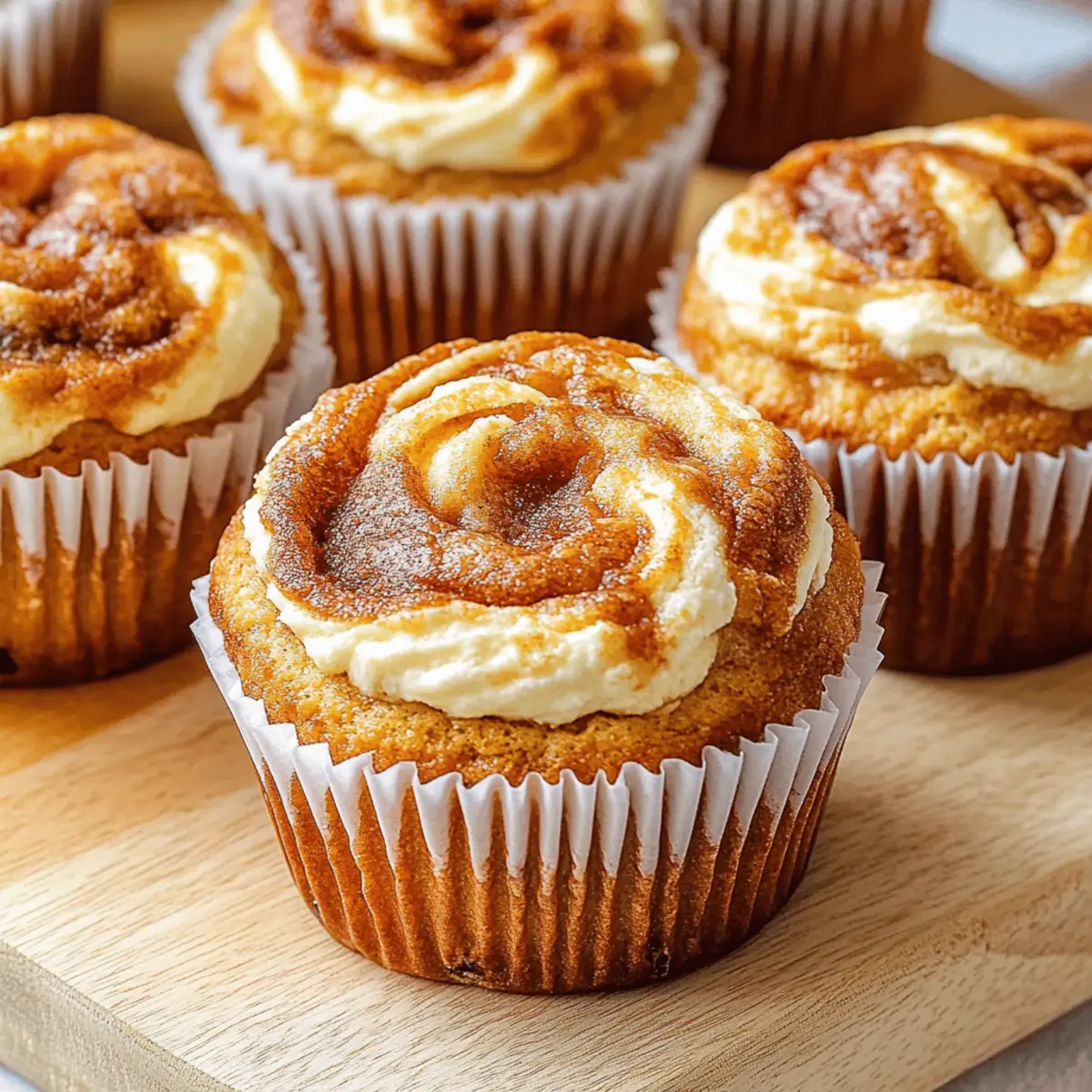 Pumpkin Cream Cheese Muffins