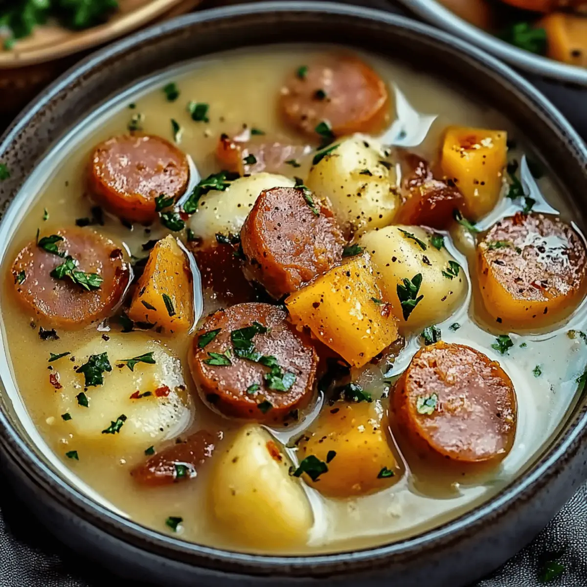 Kielbasa Potato Soup