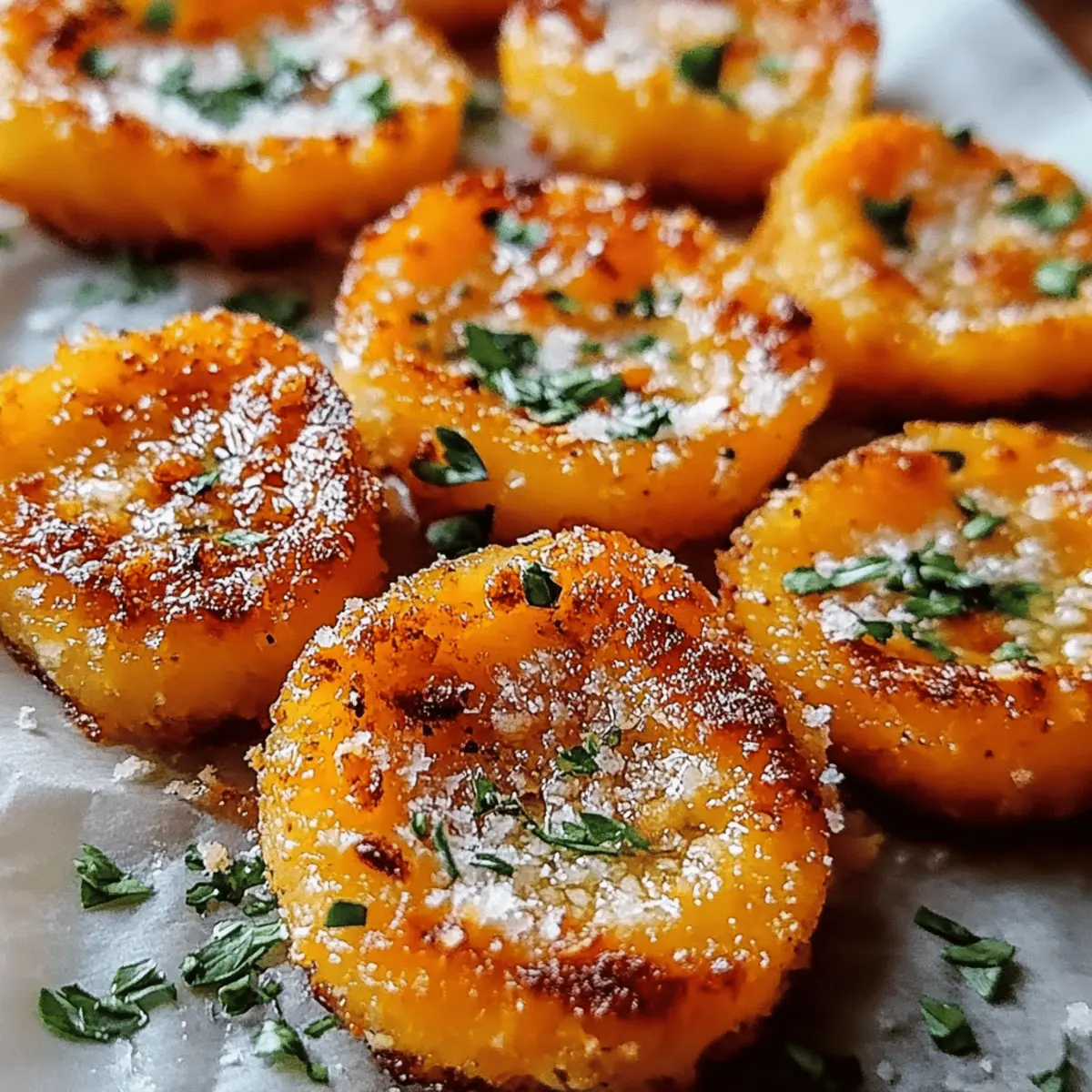 Crispy Smashed Carrots
