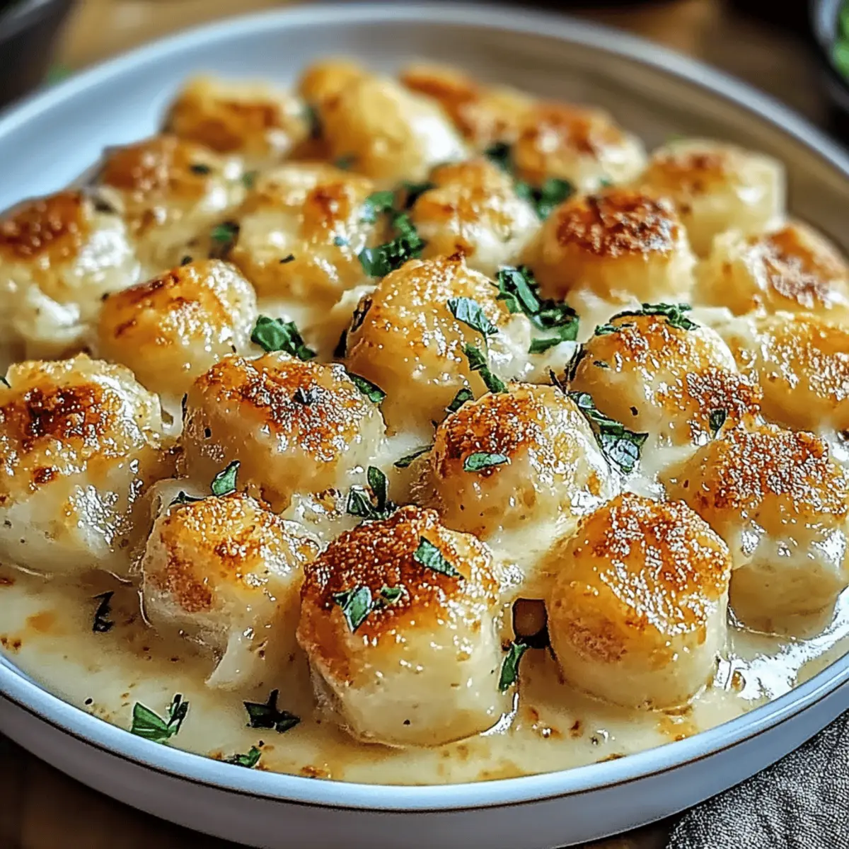 Creamy Crack Chicken Gnocchi