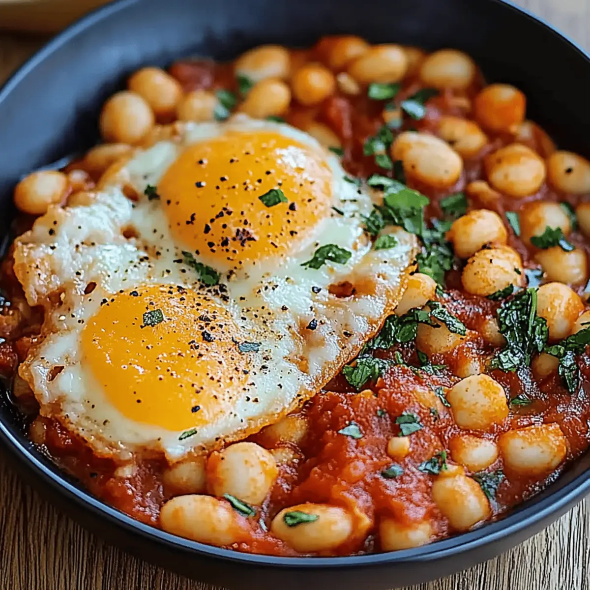 Spanish Beans & Eggs