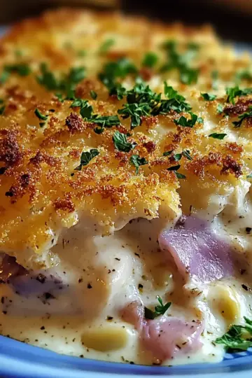 Chicken Cordon Bleu Casserole