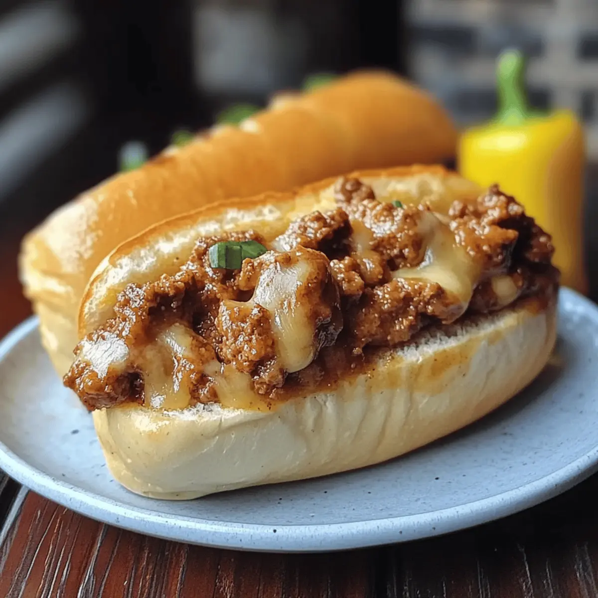 Philly Cheese Steak Sloppy Joes