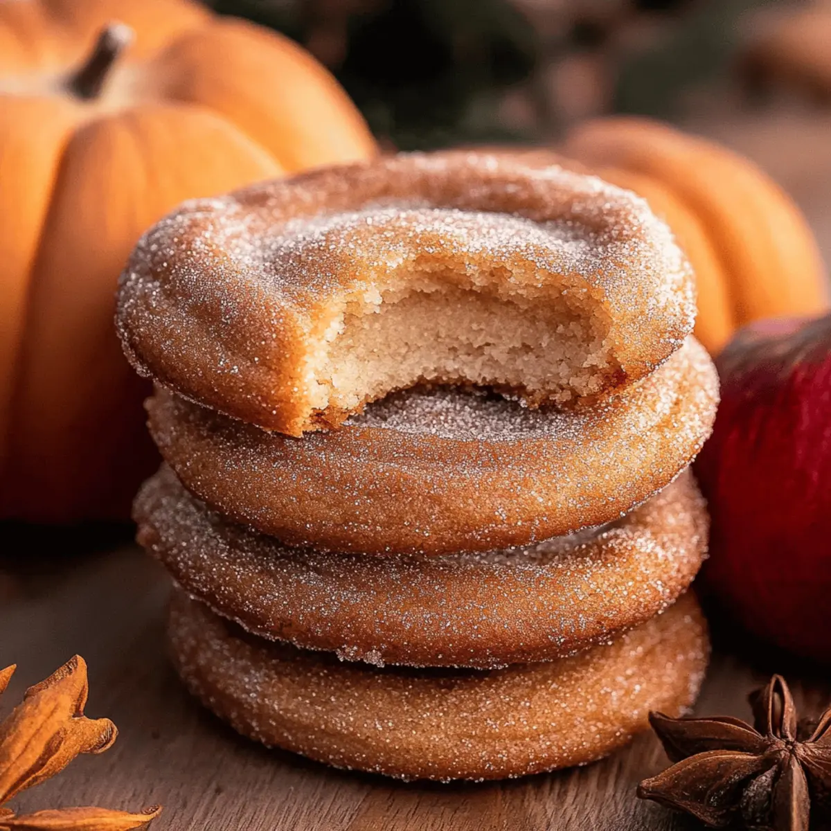 Apple Cider Cheesecake Cookies